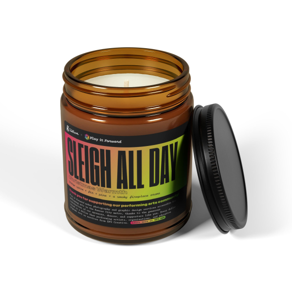 Sleigh All Day - Christmas Scented Soy Candle